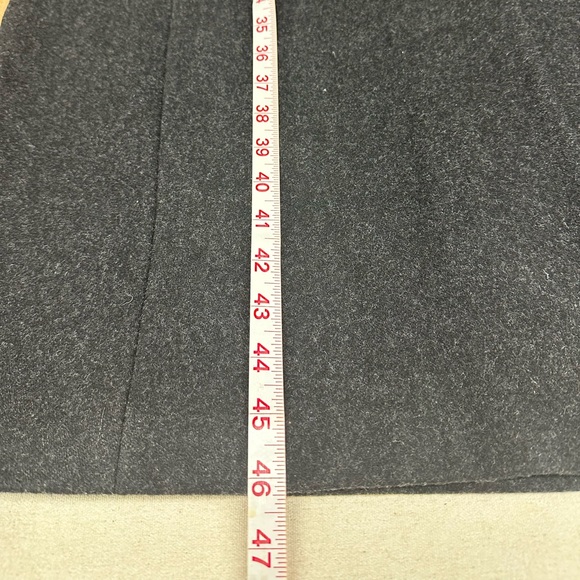 Ralph Lauren Women's WOOL Charcoal Trench Coat - Picture 7 of 7